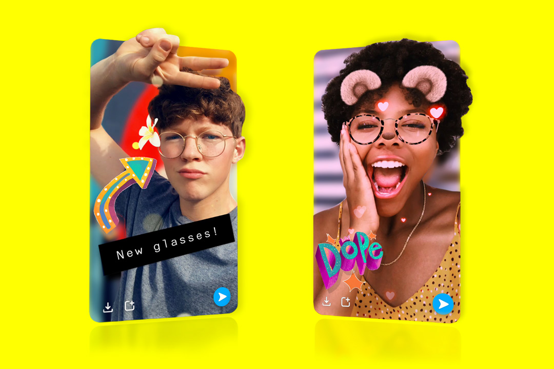 Envoyez des selfies en 3D avec Snapchat